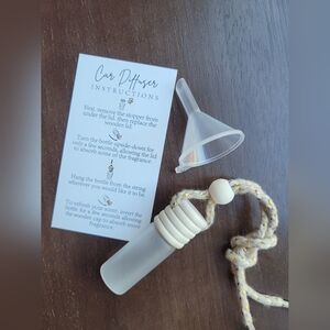 New Hanging Air Freshener Diffuser Glass Bottle Kit